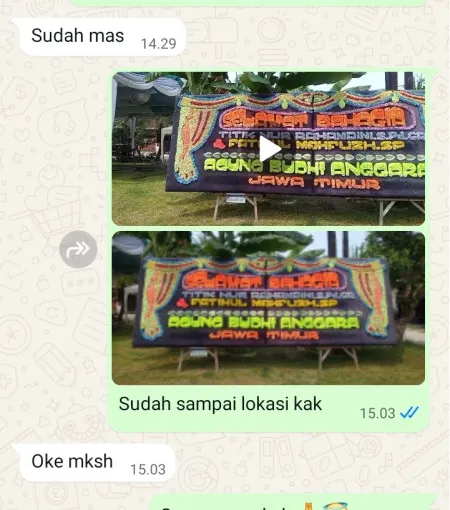 Pengiriman Papan Bunga Jayasari Langkaplancar